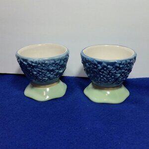 Vintage Pflatzgraff Summer Breeze Votive Candleholders Set of 2 Spring Pre-Owned